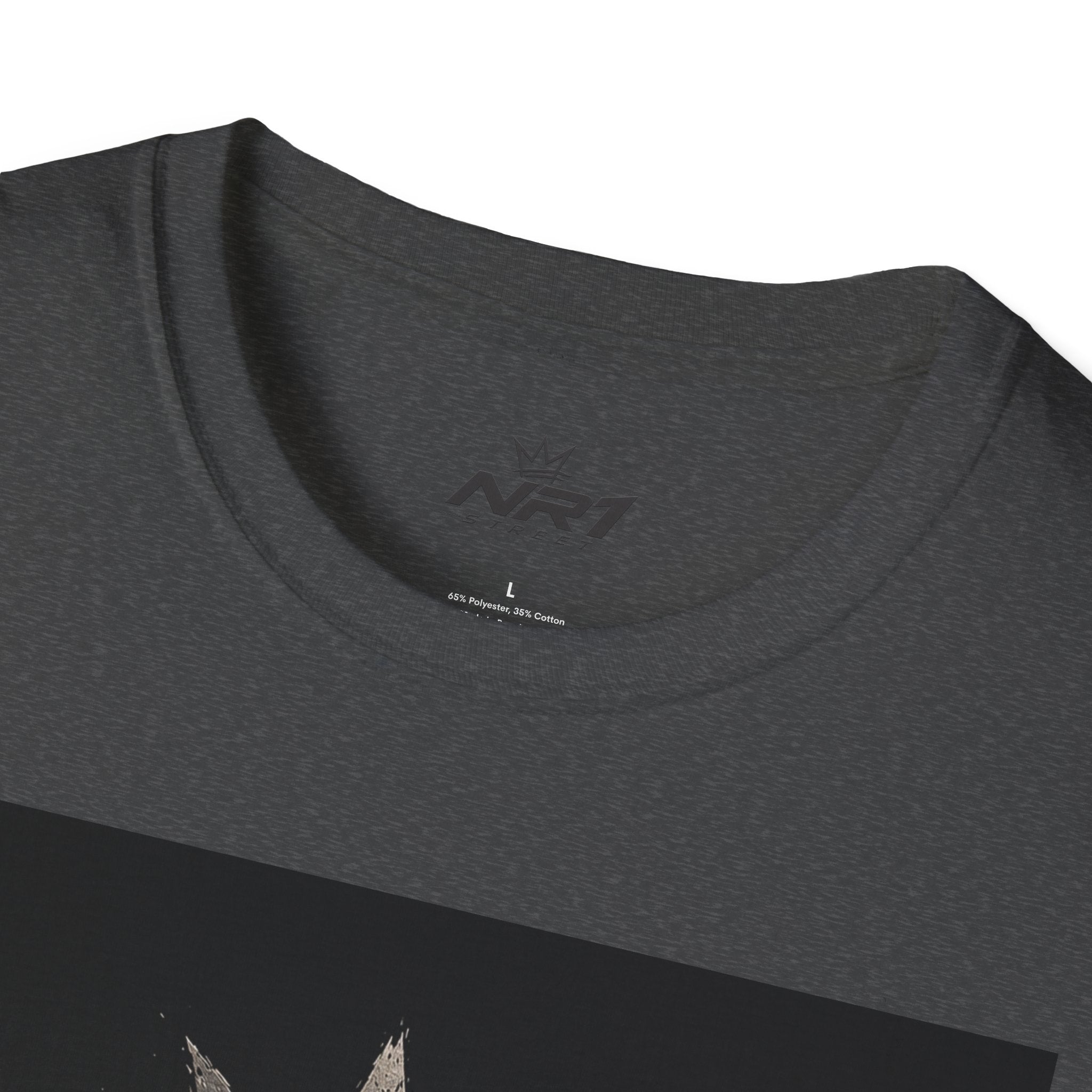 NR1 Street Graffiti Crown T-Shirt | (Midnight Collection) Man T-Shirt #6