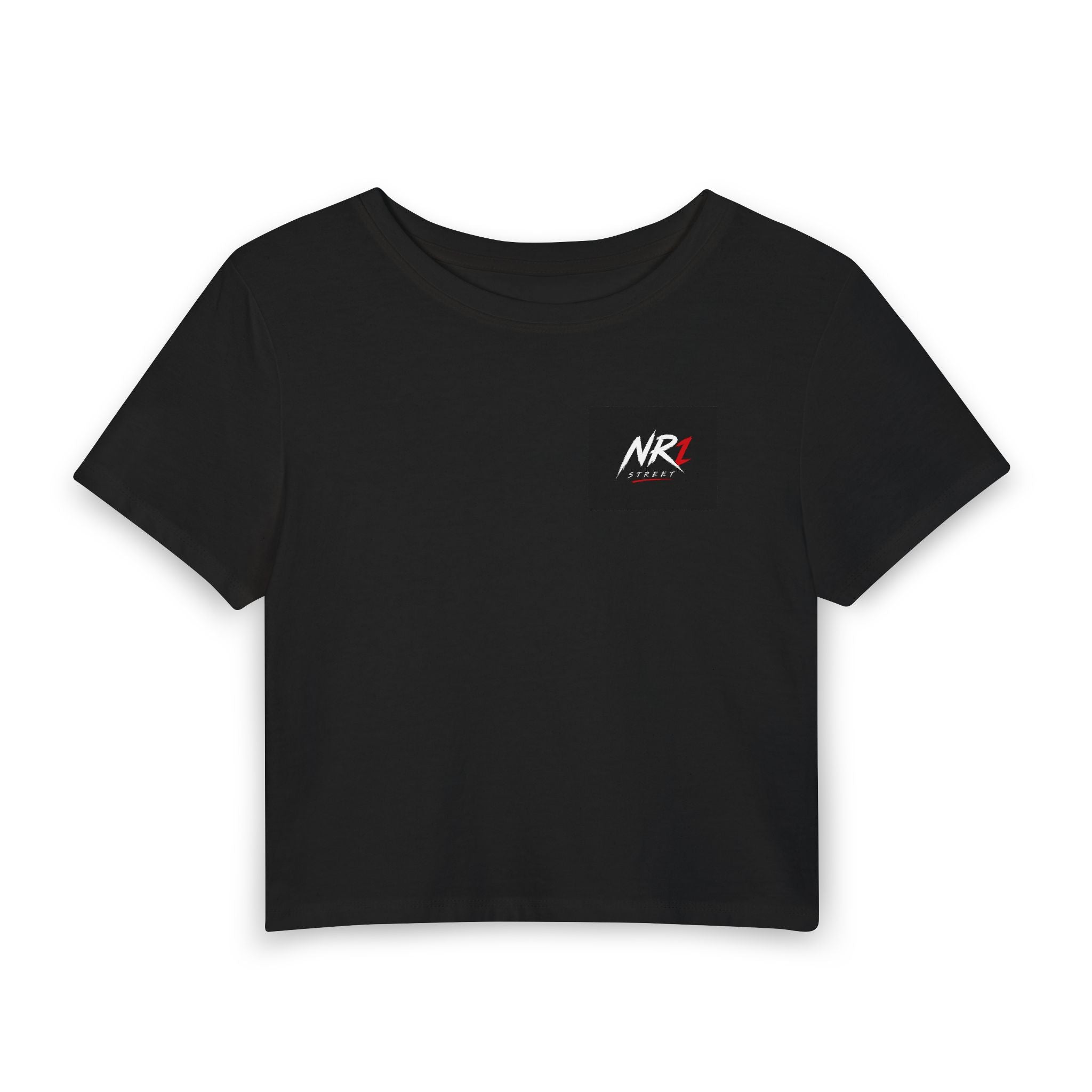 NR Logo Patch Baby Tee | (Collection 2026) Drop #1 Woman Baby Tee #1
