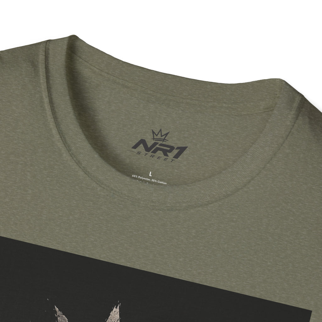 NR1 Street Graffiti Crown T-Shirt | (Midnight Collection) Man T-Shirt #6