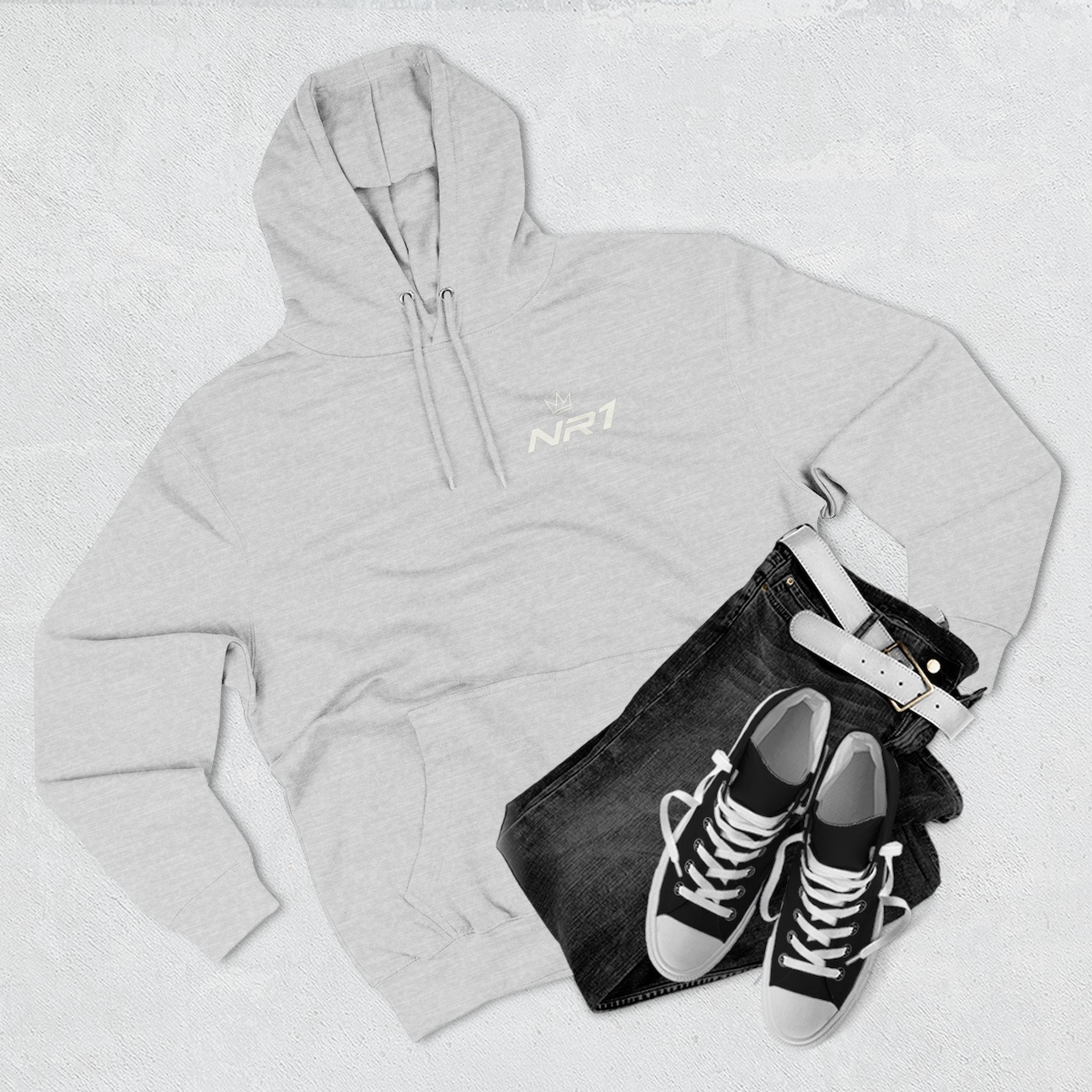 NR1 Crown Logo Hoodie | Minimal (Collection 2026) #1 Man Hoodie #2