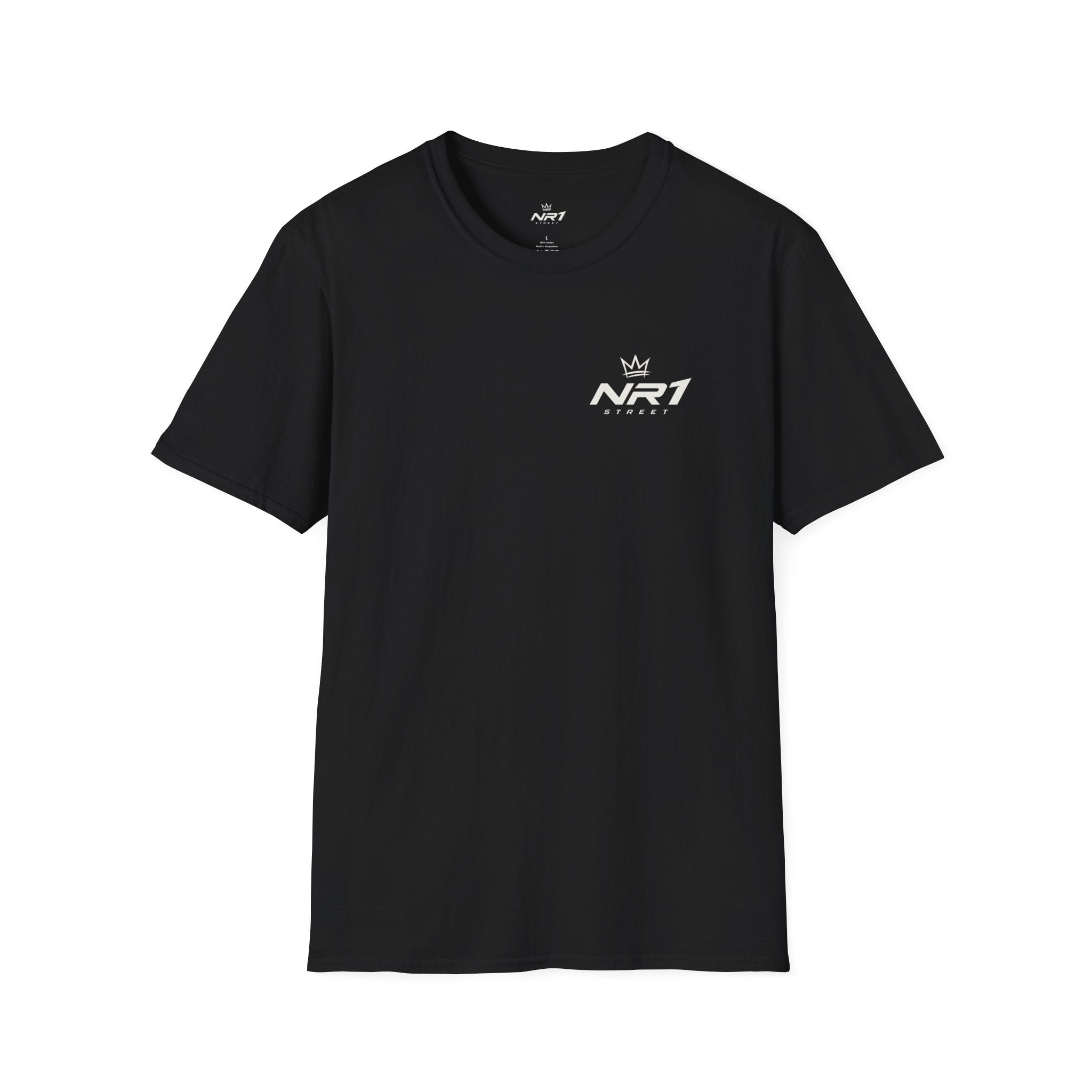 Minimalist Logo T-Shirt — Subtle Chest Emblem Casual Tee