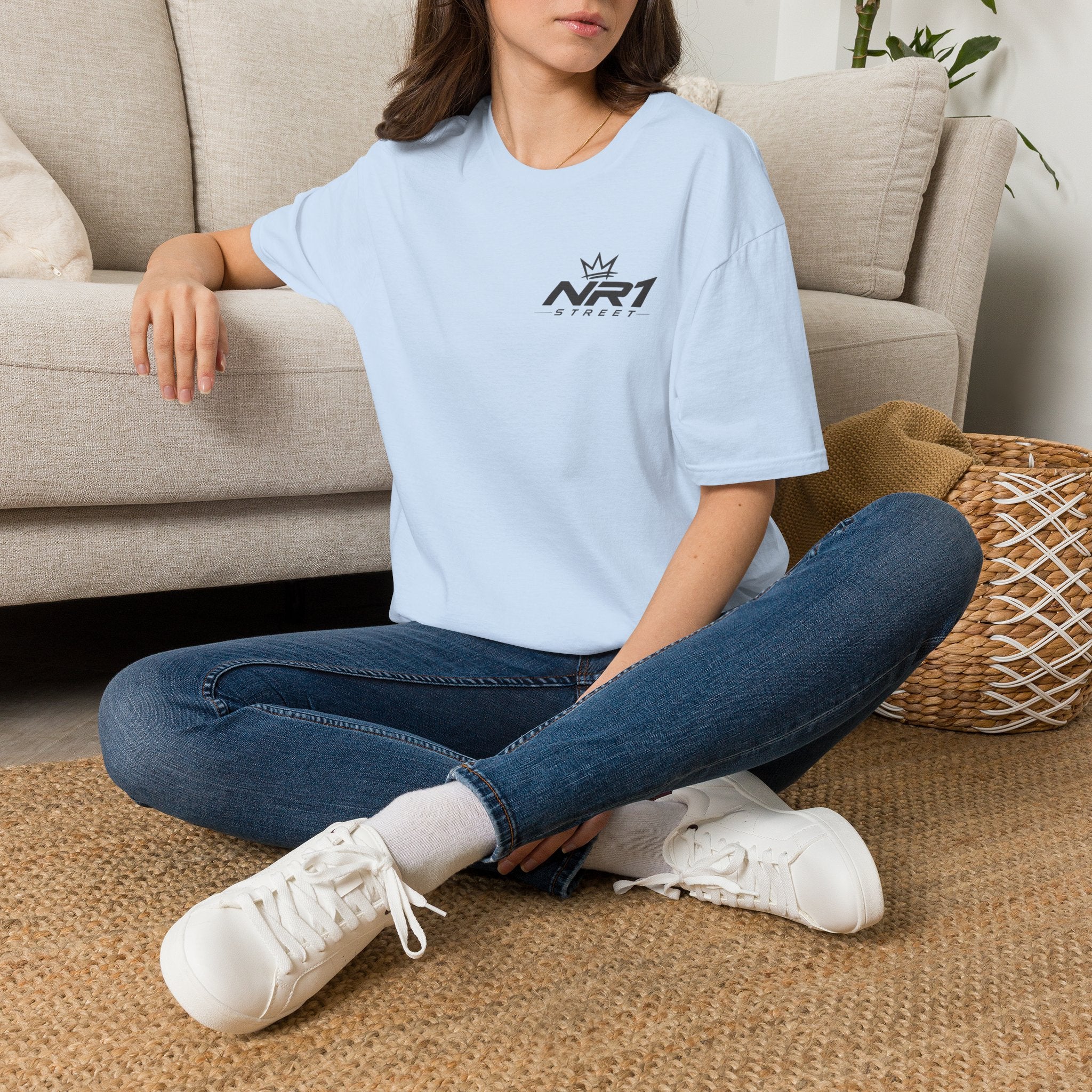 NR1 Street Logo T-Shirt – Minimal Crown Graphic Tee Man T-Shirt #4