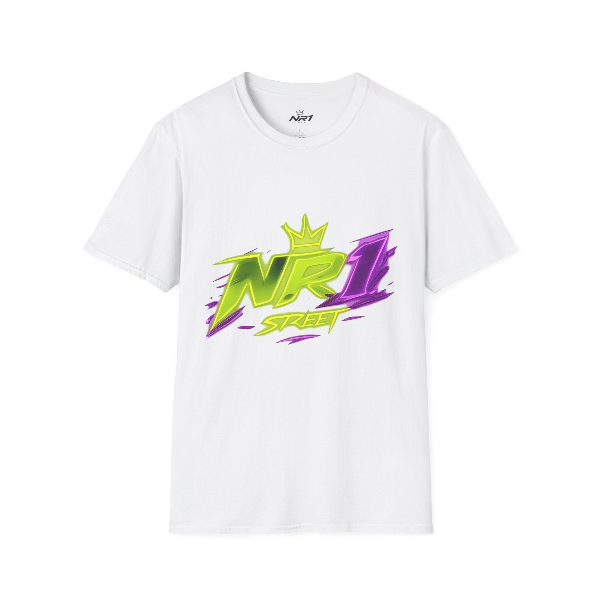 NR1 Street T-Shirt — Neon Graffiti Racing Logo Tee (Collection 2026) #2
