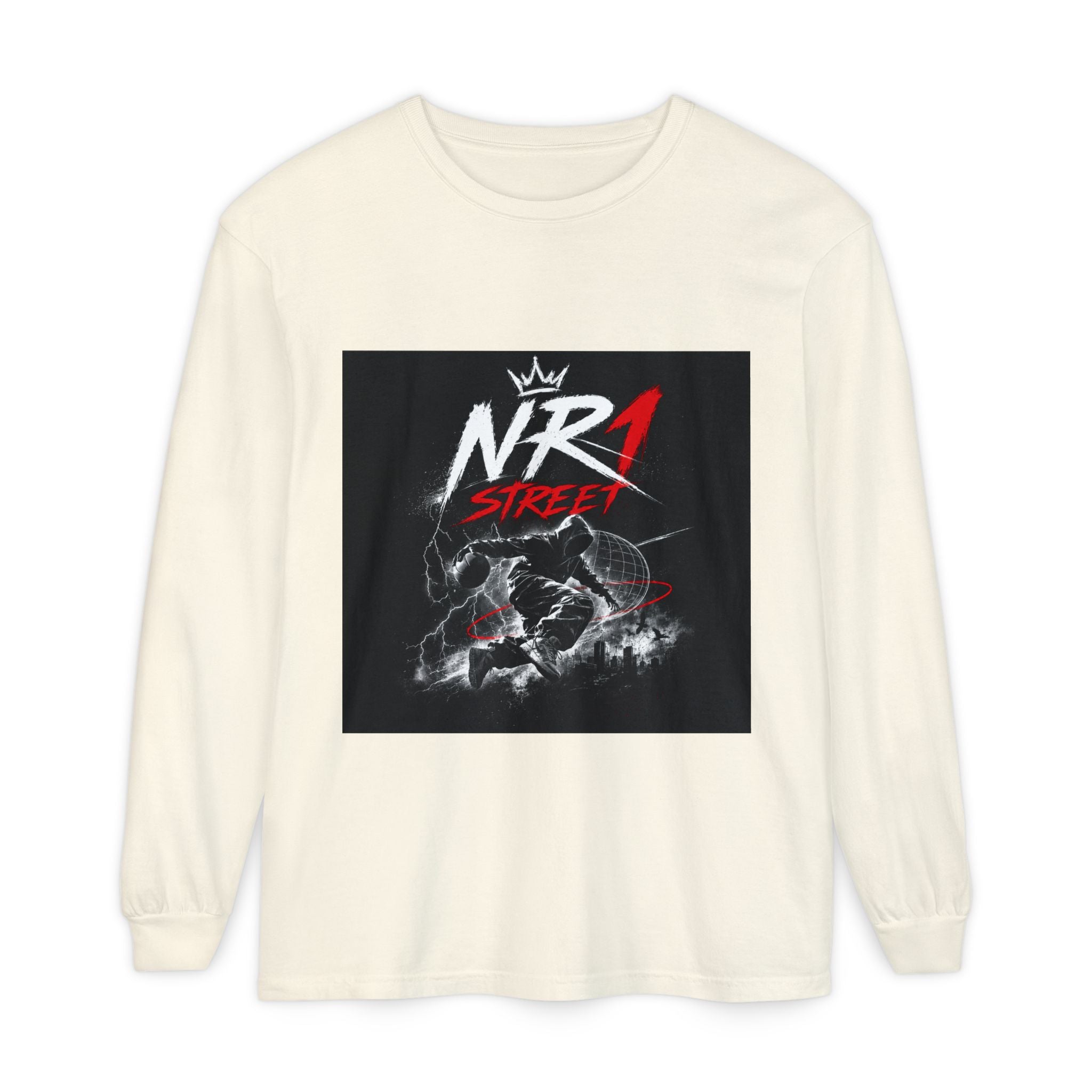 NR1 Street Graphic Long Sleeve T-Shirt | (Collection 2026) Drop #1 Man Long Sleeve T-Shirt #1