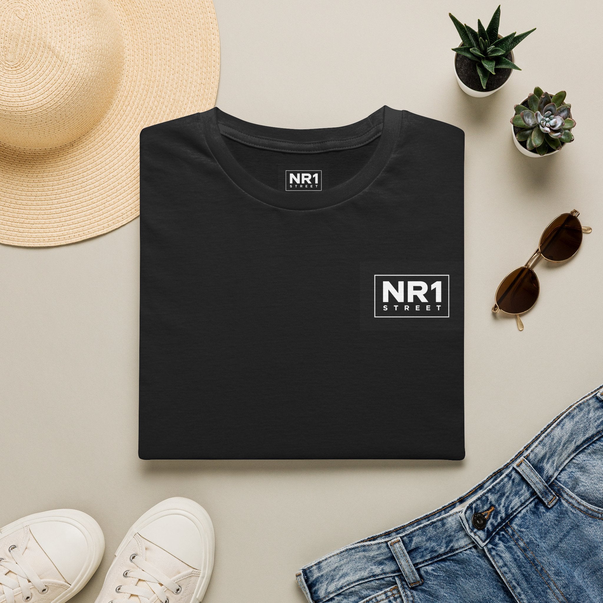 NR1 Street Logo T-Shirt | Minimal (Collection 2026) Drop #1 Unisex T-Shirt #1