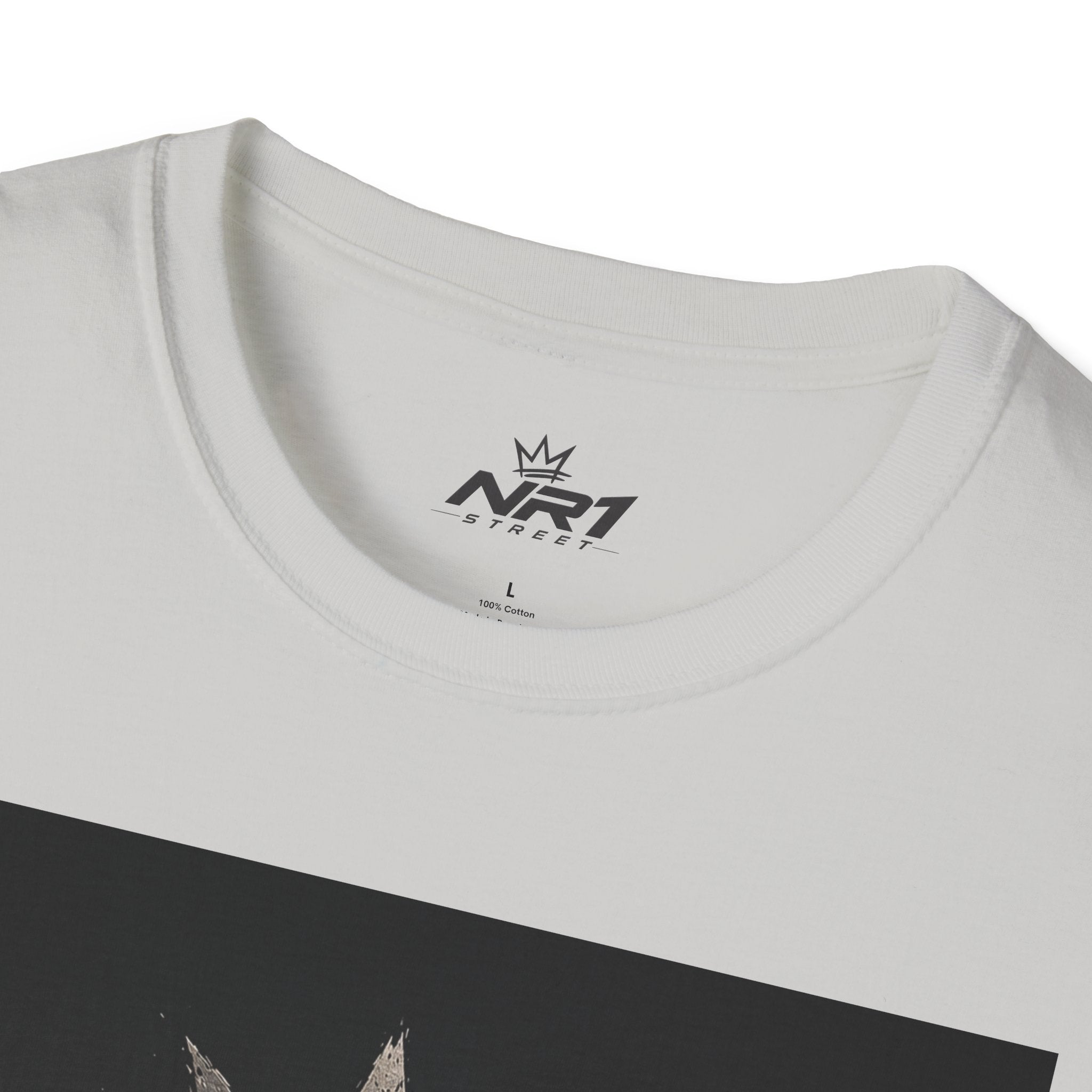 NR1 Street Graffiti Crown T-Shirt | (Midnight Collection) Man T-Shirt #6