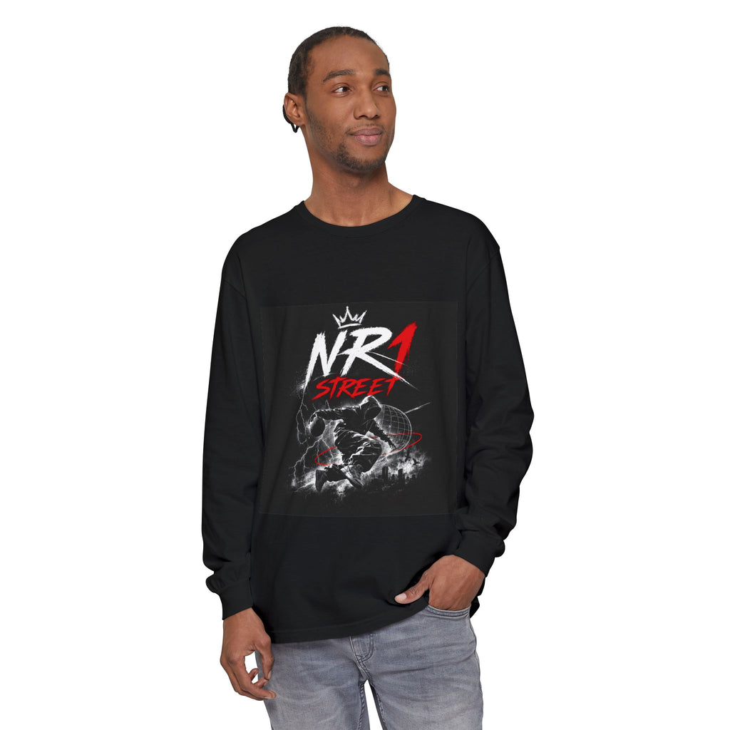 NR1 Street Graphic Long Sleeve T-Shirt | (Collection 2026) Drop #1 Man Long Sleeve T-Shirt #1