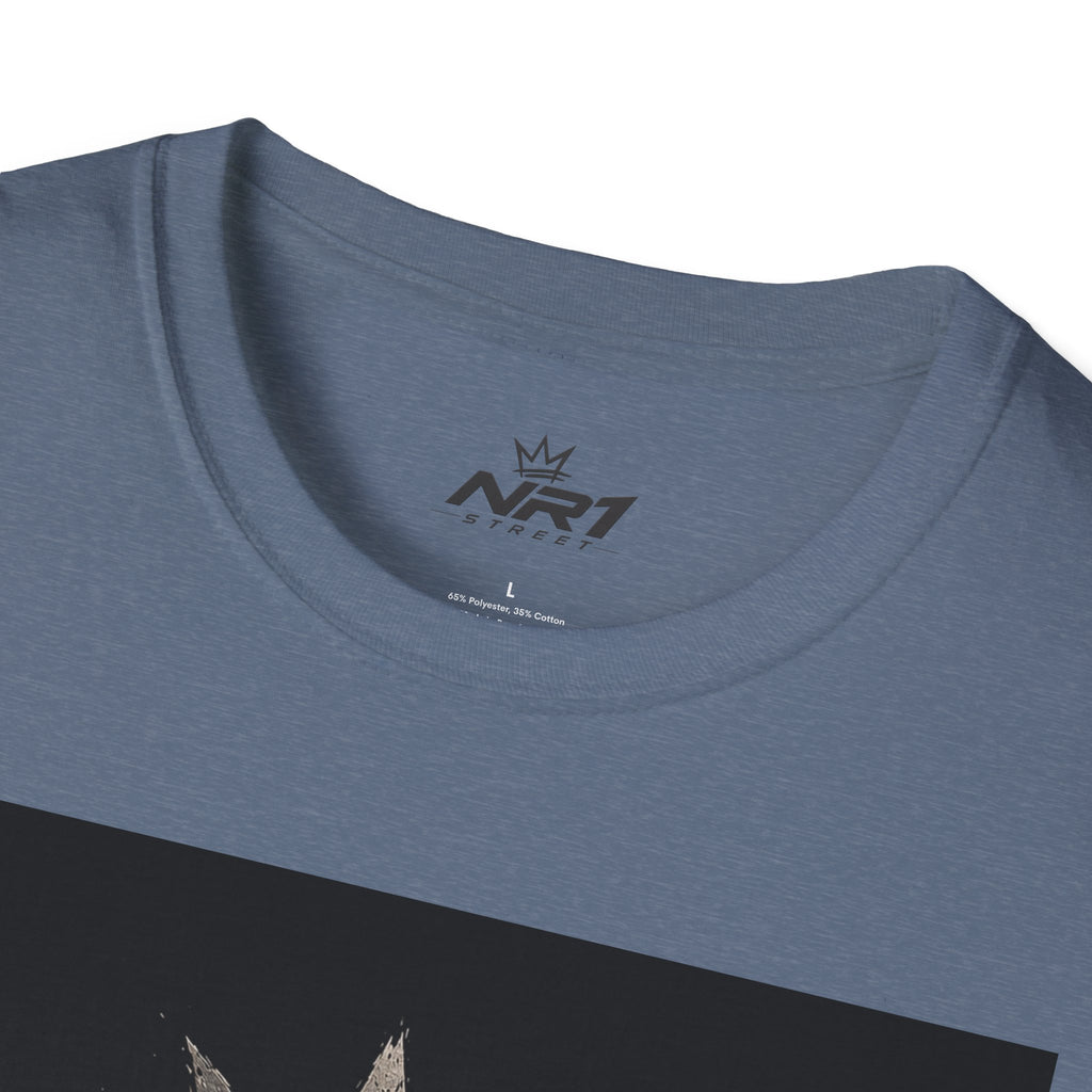 NR1 Street Graffiti Crown T-Shirt | (Midnight Collection) Man T-Shirt #6