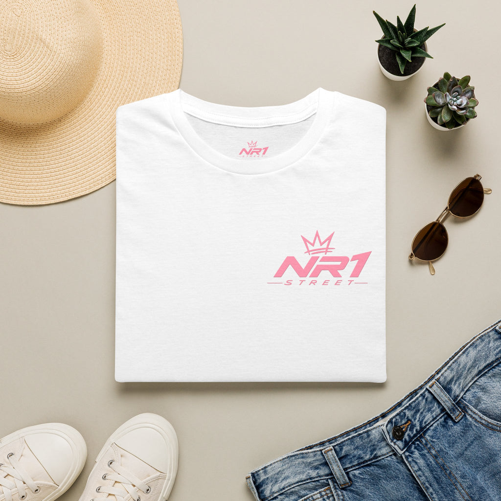 NR1 Sports Pink Logo T‑Shirt — Collection 2026 Drop #2 Woman T-Shirt #1