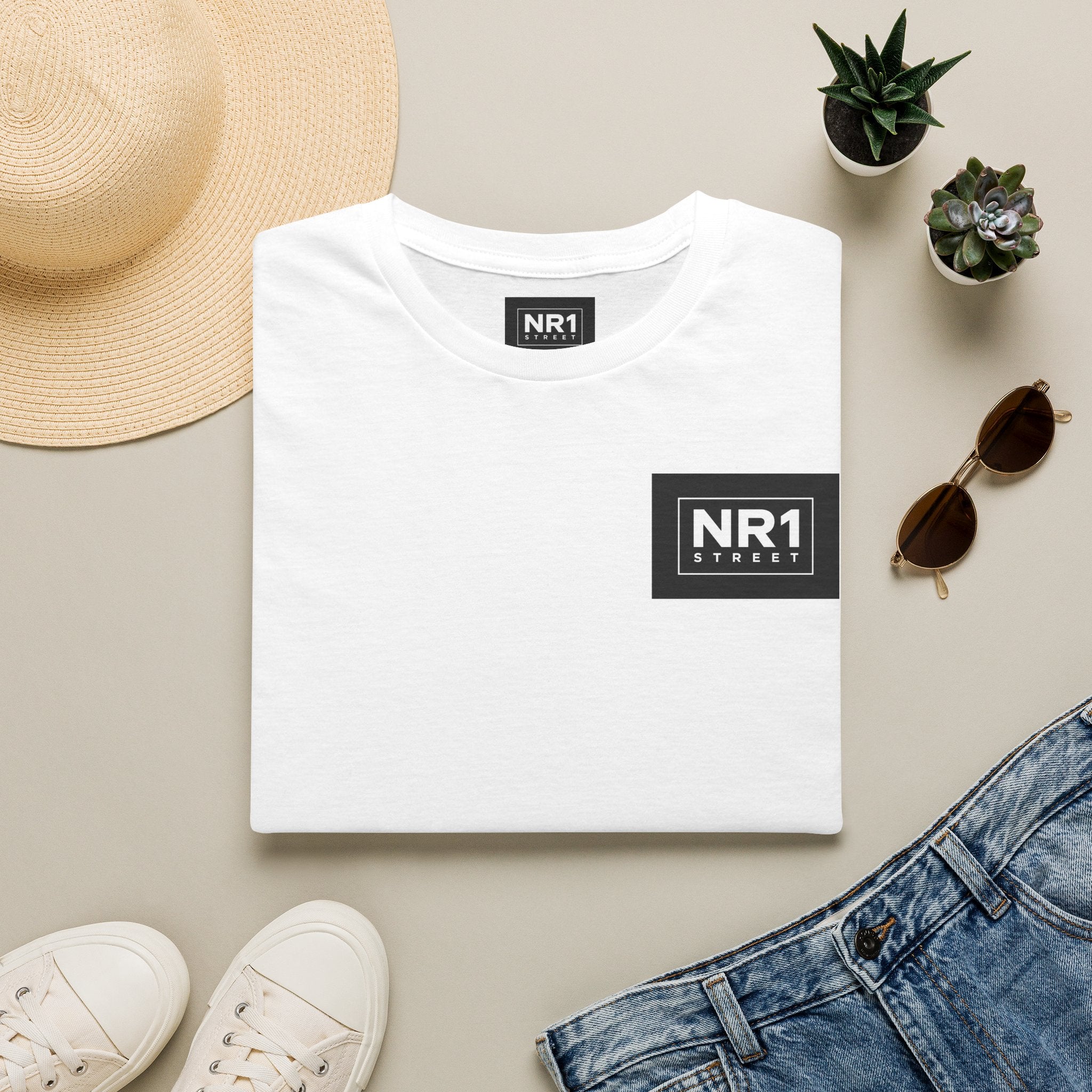 NR1 Street Logo T-Shirt | Minimal (Collection 2026) Drop #1 Unisex T-Shirt #1