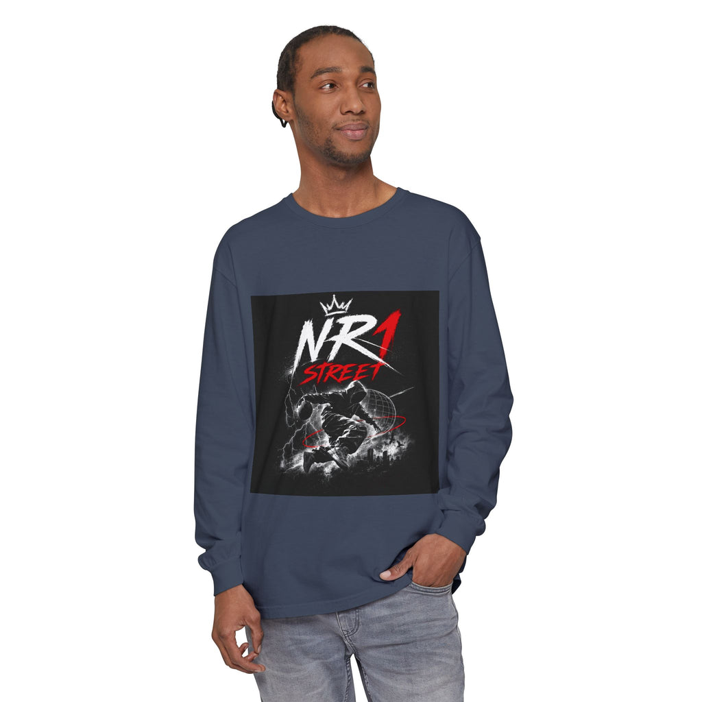 NR1 Street Graphic Long Sleeve T-Shirt | (Collection 2026) Drop #1 Man Long Sleeve T-Shirt #1