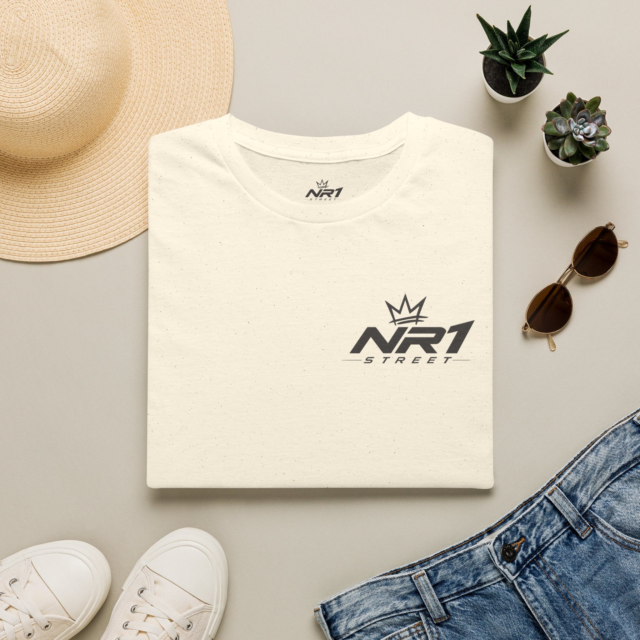 NR1 Street Logo T-Shirt – Collection 2026 Drop #2 Unisex #2