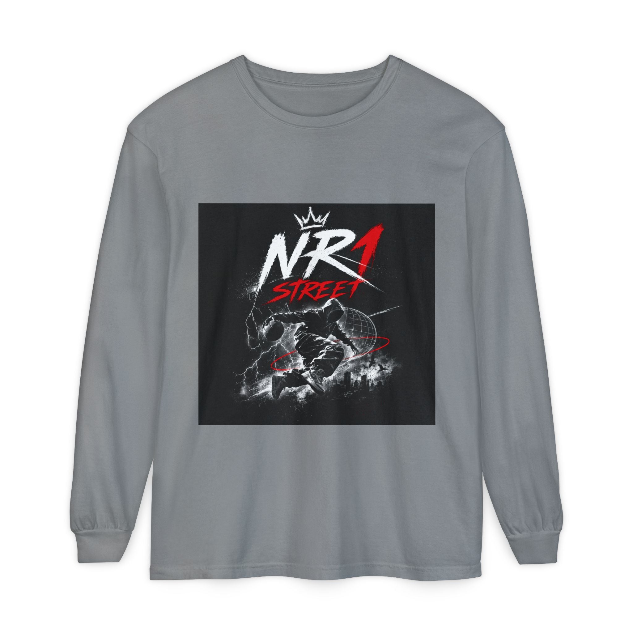 NR1 Street Graphic Long Sleeve T-Shirt | (Collection 2026) Drop #1 Man Long Sleeve T-Shirt #1