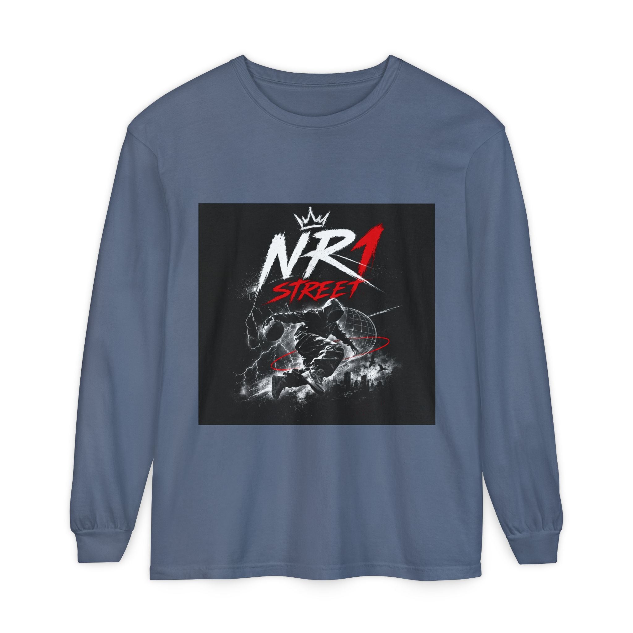 NR1 Street Graphic Long Sleeve T-Shirt | (Collection 2026) Drop #1 Man Long Sleeve T-Shirt #1