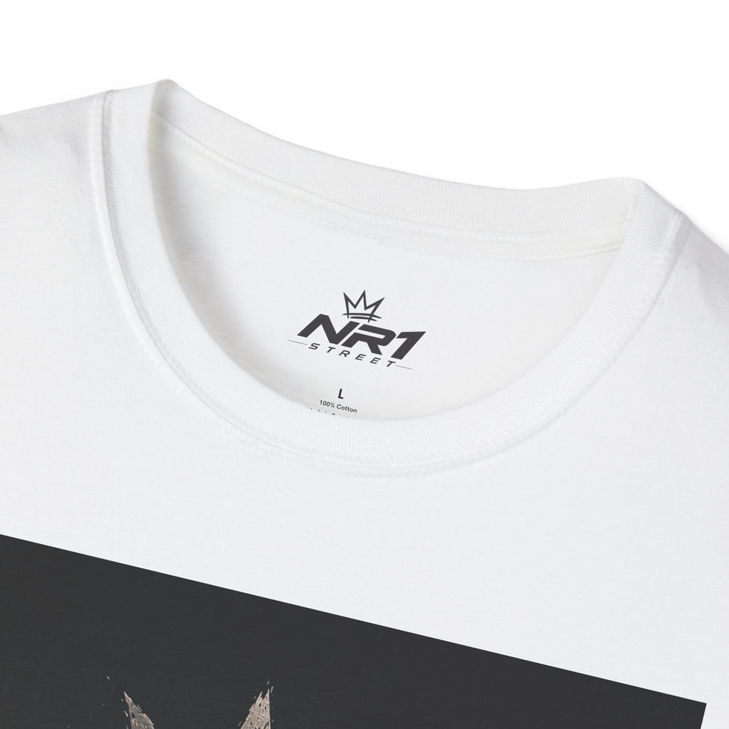 NR1 Street Graffiti Crown T-Shirt | (Midnight Collection) Man T-Shirt #6