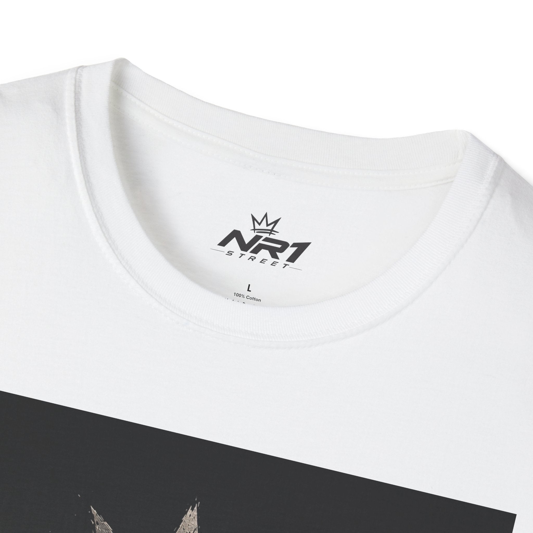 NR1 Street Graffiti Crown T-Shirt | (Midnight Collection) Man T-Shirt #6