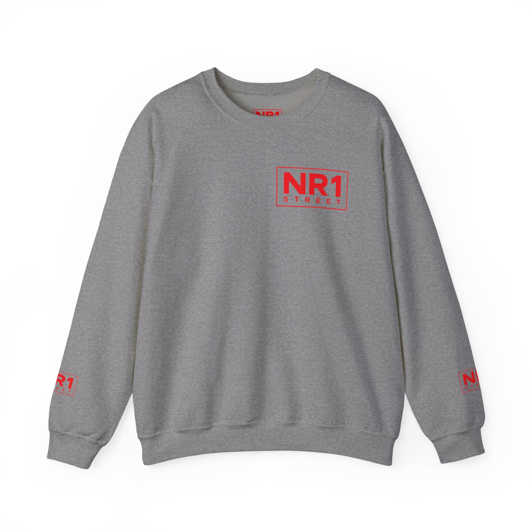 NR1 Street Logo Crewneck Sweatshirt | (Collection 2026) Drop #1 Unisex Sweatshirt #1