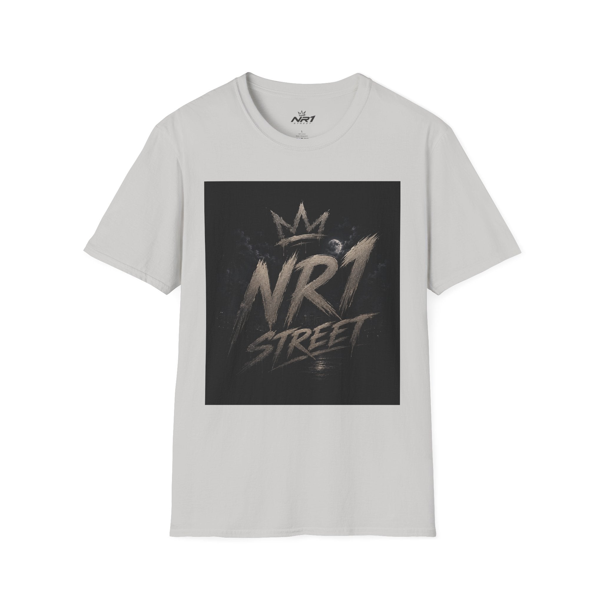 NR1 Street Graffiti Crown T-Shirt | (Midnight Collection) Man T-Shirt #6