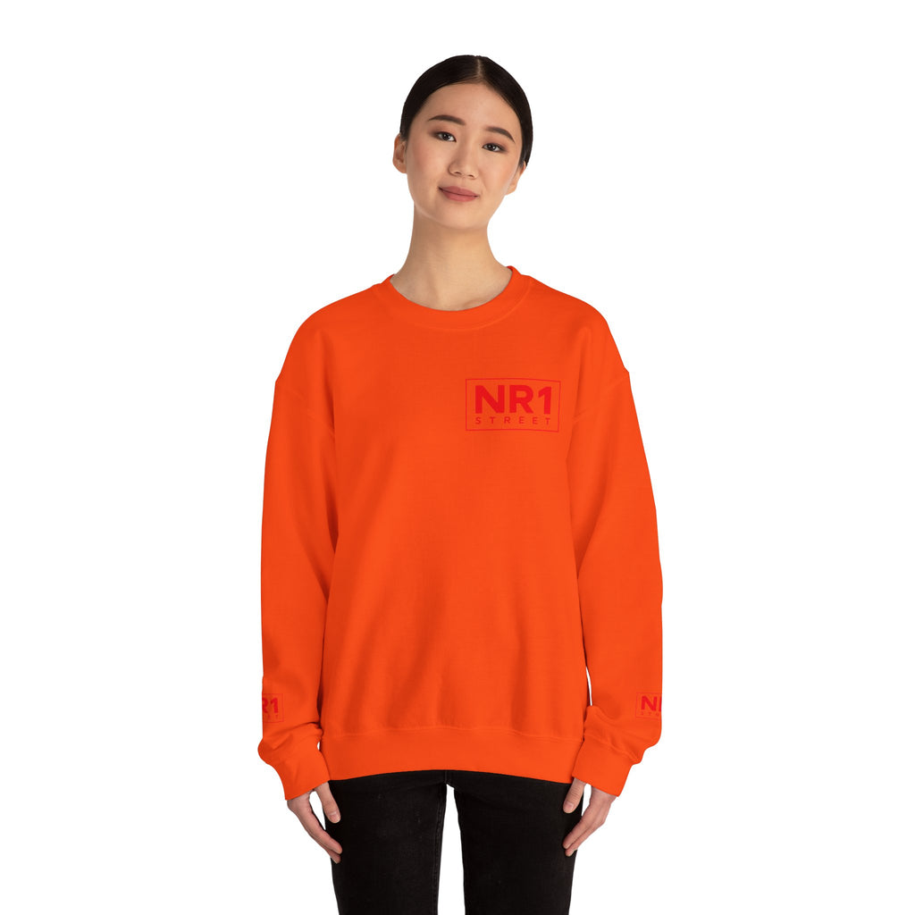 NR1 Street Logo Crewneck Sweatshirt | (Collection 2026) Drop #1 Unisex Sweatshirt #1