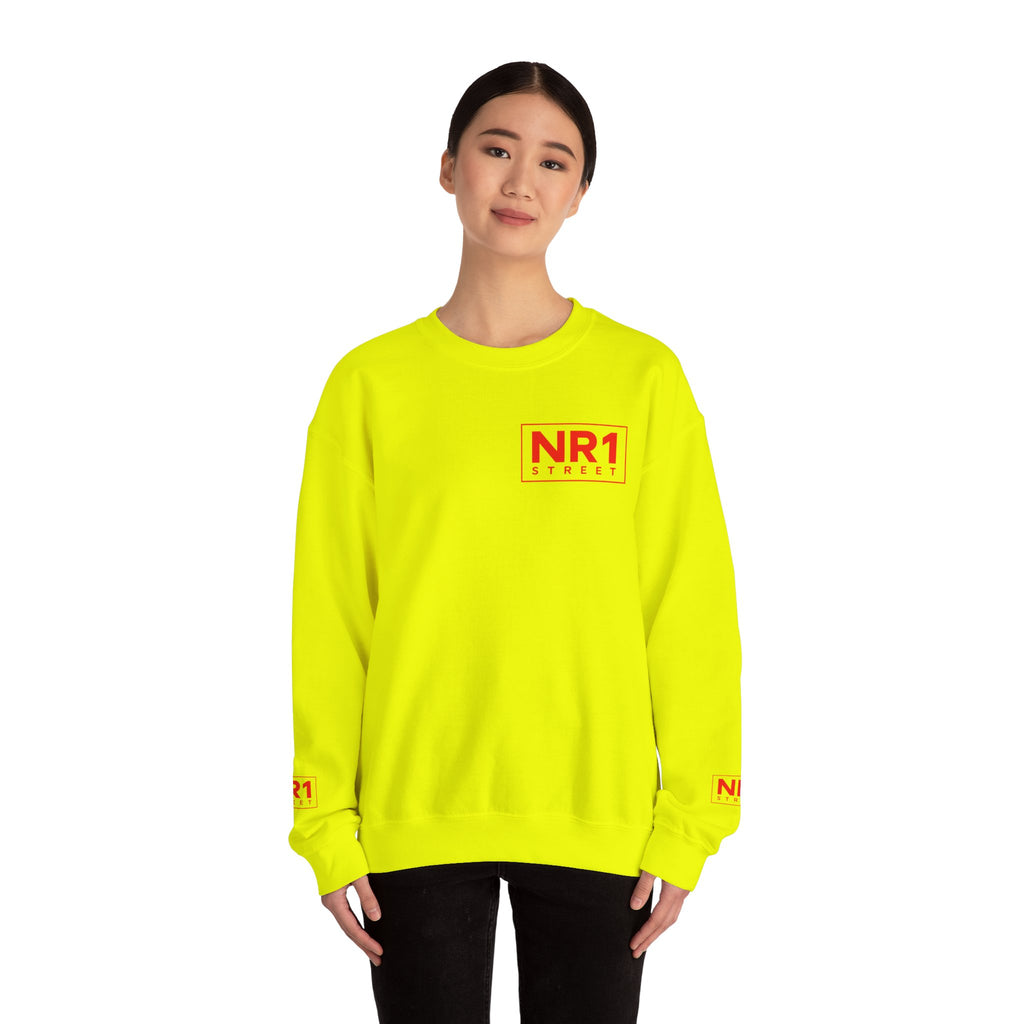 NR1 Street Logo Crewneck Sweatshirt | (Collection 2026) Drop #1 Unisex Sweatshirt #1