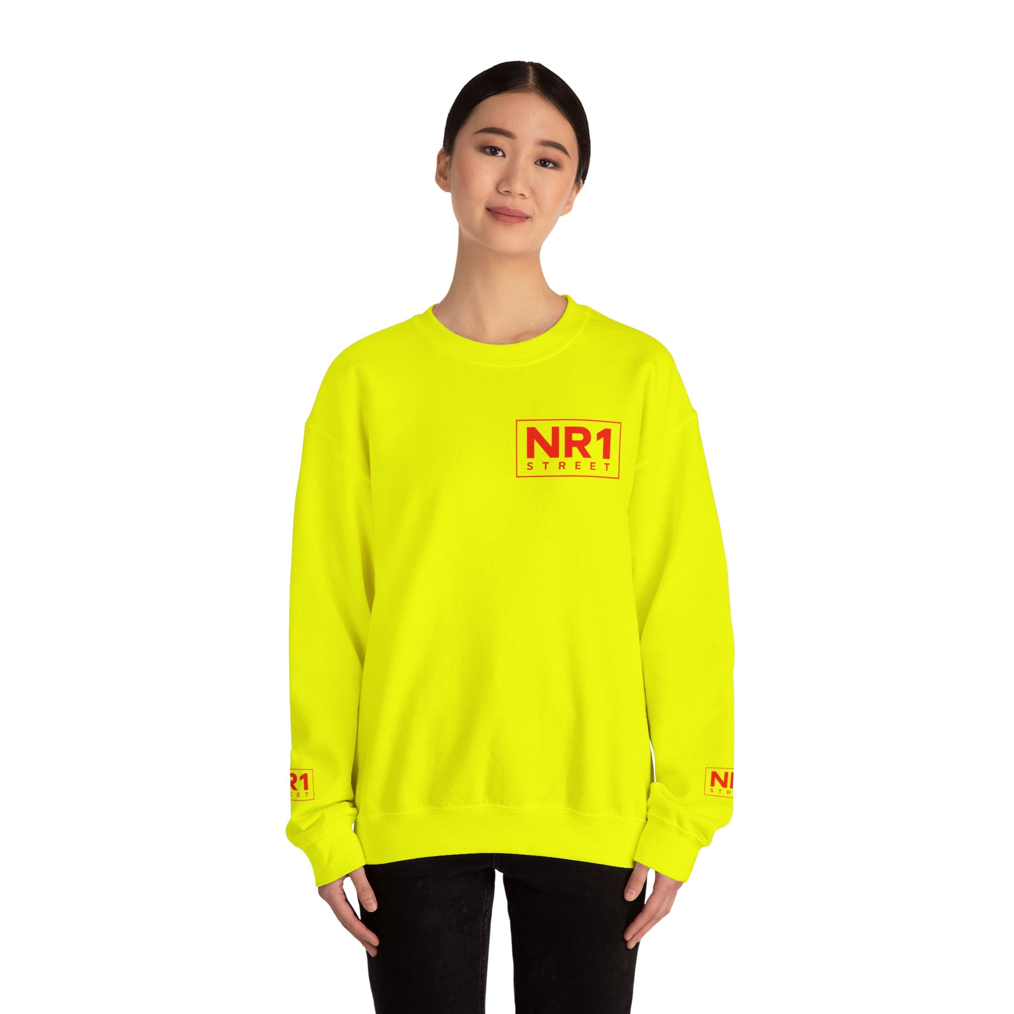 NR1 Street Logo Crewneck Sweatshirt | (Collection 2026) Drop #1 Unisex Sweatshirt #1