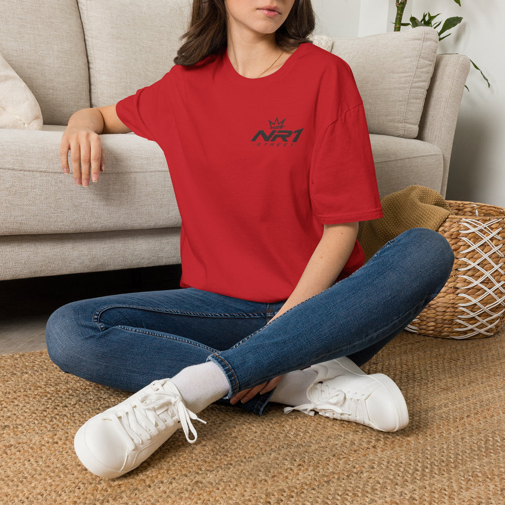 NR1 Street Logo T-Shirt – Minimal Crown Graphic Tee Man T-Shirt #4