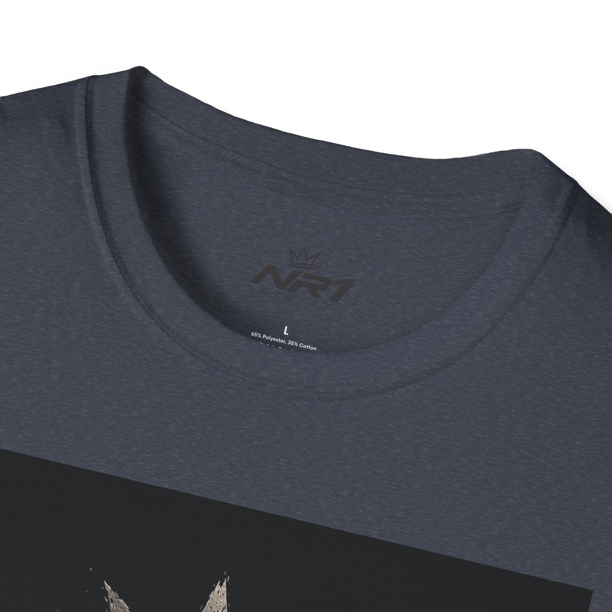 NR1 Street Graffiti Crown T-Shirt | (Midnight Collection) Man T-Shirt #6