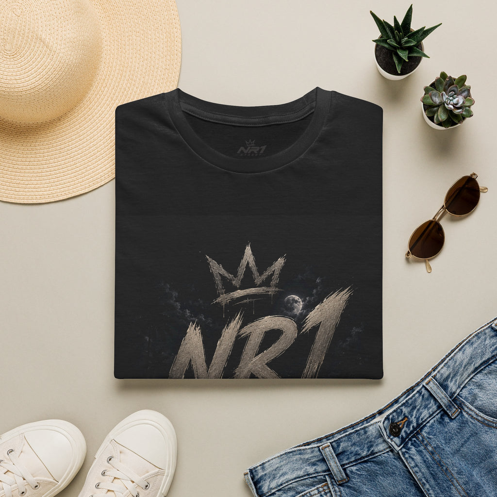 NR1 Street Graffiti Crown T-Shirt | (Midnight Collection) Man T-Shirt #6