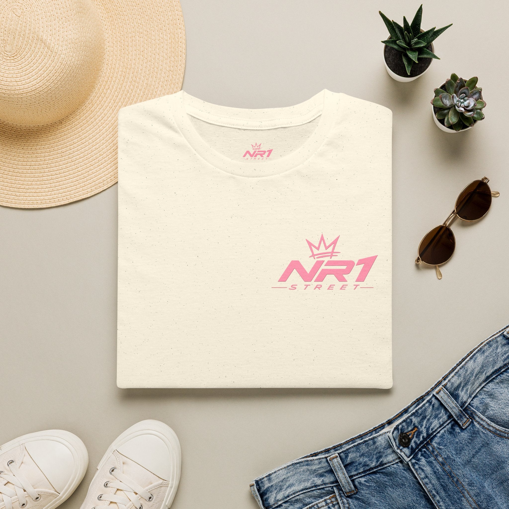 NR1 Sports Pink Logo T‑Shirt — Collection 2026 Drop #2 Woman T-Shirt #1