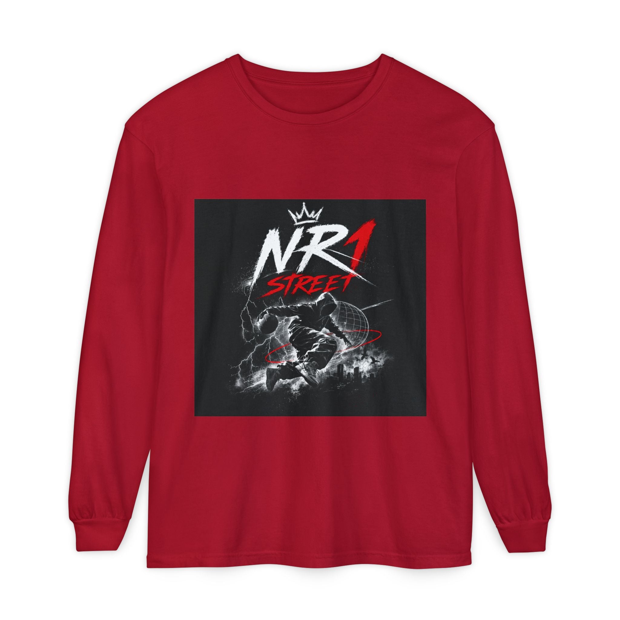 NR1 Street Graphic Long Sleeve T-Shirt | (Collection 2026) Drop #1 Man Long Sleeve T-Shirt #1