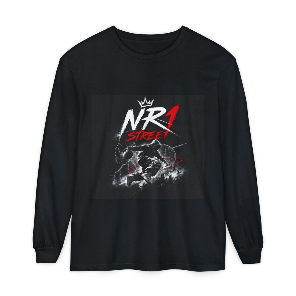 NR1 Street Graphic Long Sleeve T-Shirt | (Collection 2026) Drop #1 Man Long Sleeve T-Shirt #1