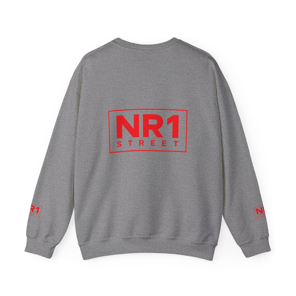 NR1 Street Logo Crewneck Sweatshirt | (Collection 2026) Drop #1 Unisex Sweatshirt #1
