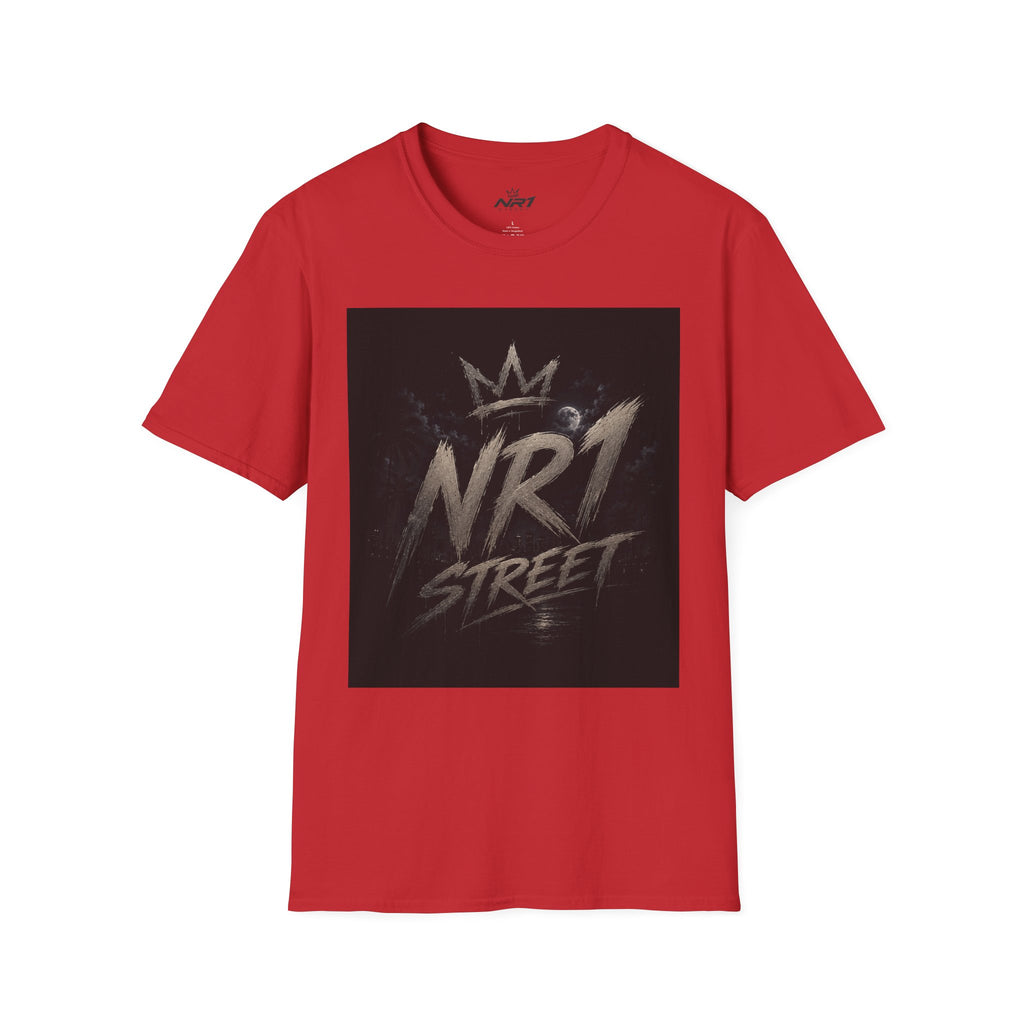 NR1 Street Graffiti Crown T-Shirt | (Midnight Collection) Man T-Shirt #6