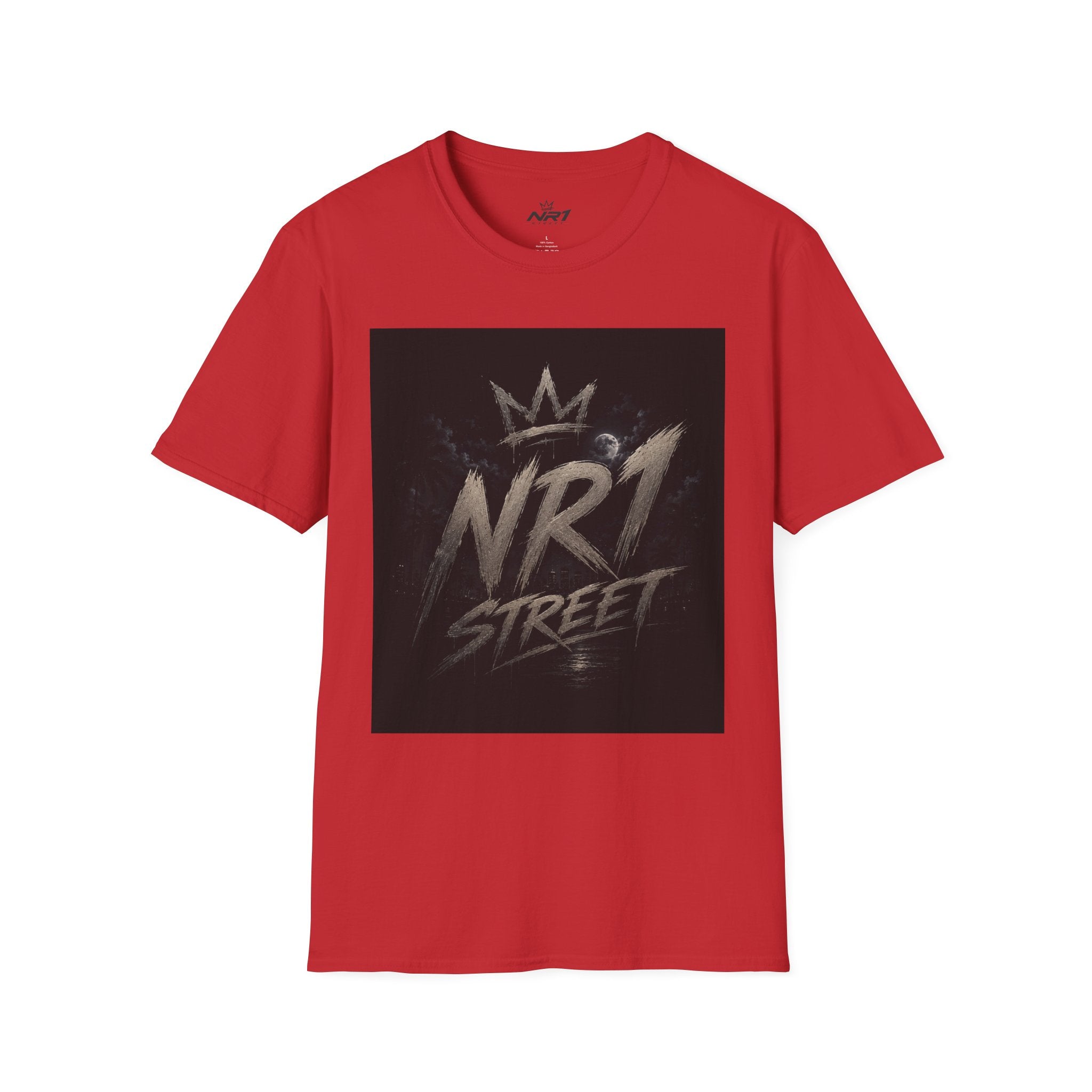 NR1 Street Graffiti Crown T-Shirt | (Midnight Collection) Man T-Shirt #6