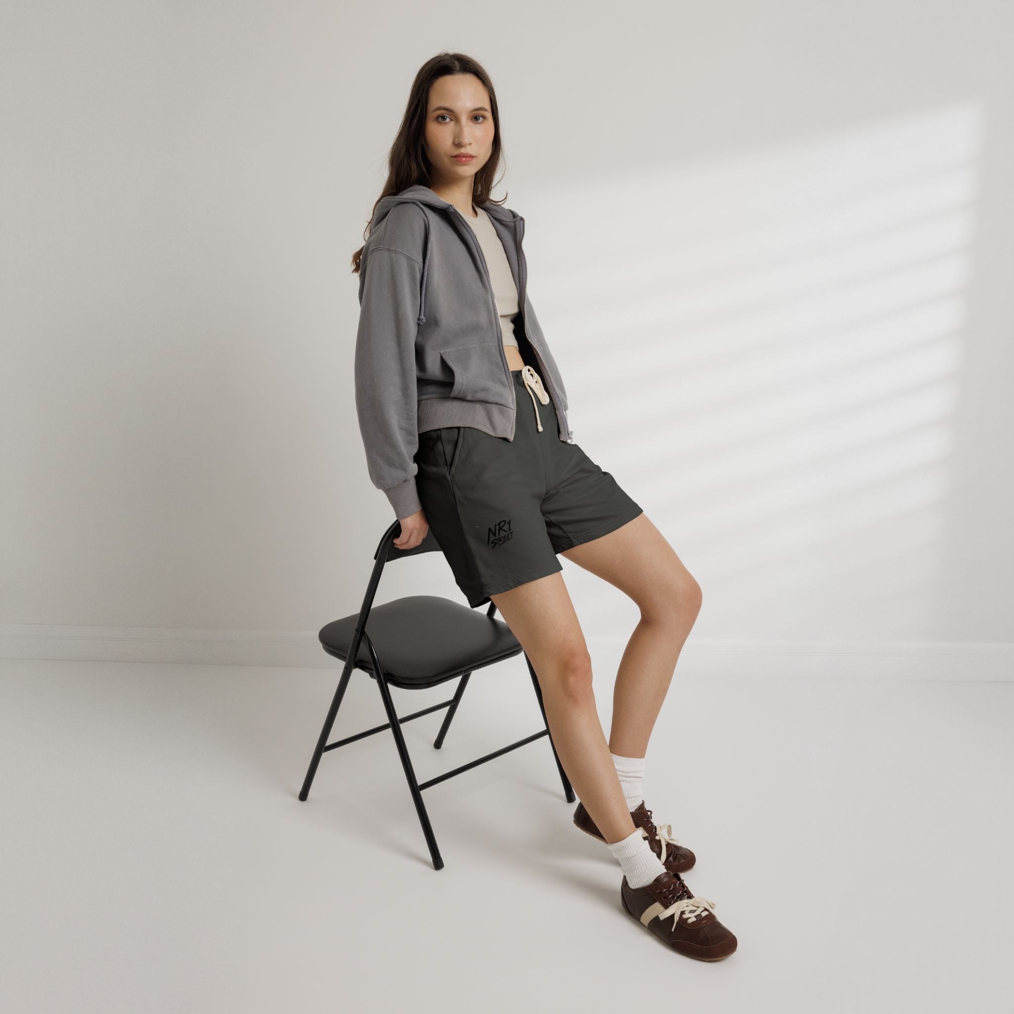 NR1 Street Logo Sweat Shorts | (Collection 2026) Drop #1 Unisex Shorts #1
