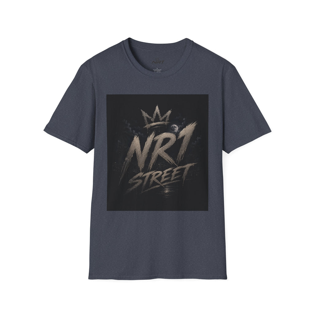 NR1 Street Graffiti Crown T-Shirt | (Midnight Collection) Man T-Shirt #6