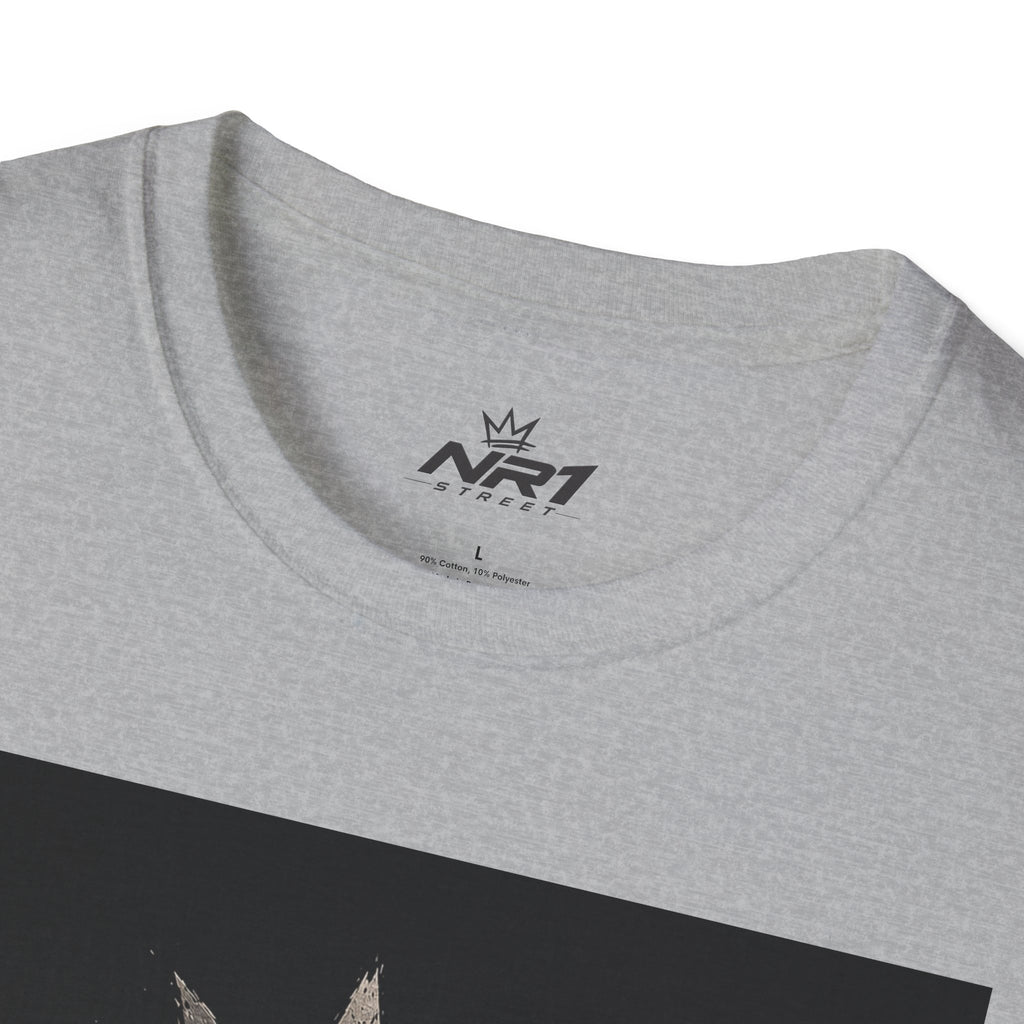 NR1 Street Graffiti Crown T-Shirt | (Midnight Collection) Man T-Shirt #6