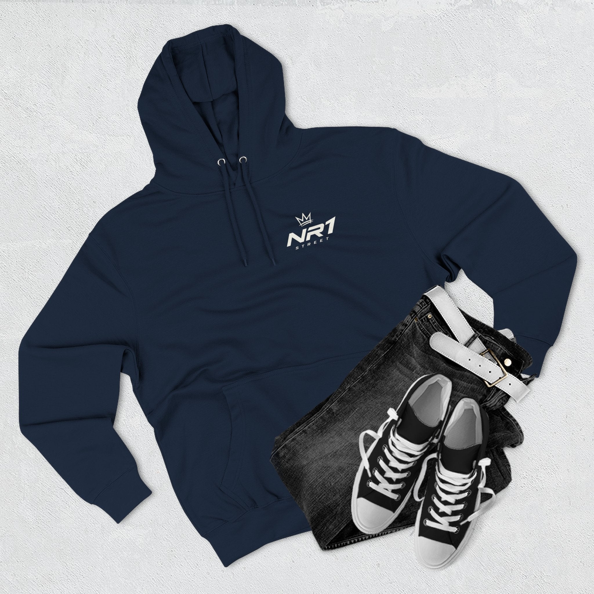 NR1 Crown Logo Hoodie | Minimal (Collection 2026) #1 Man Hoodie #2