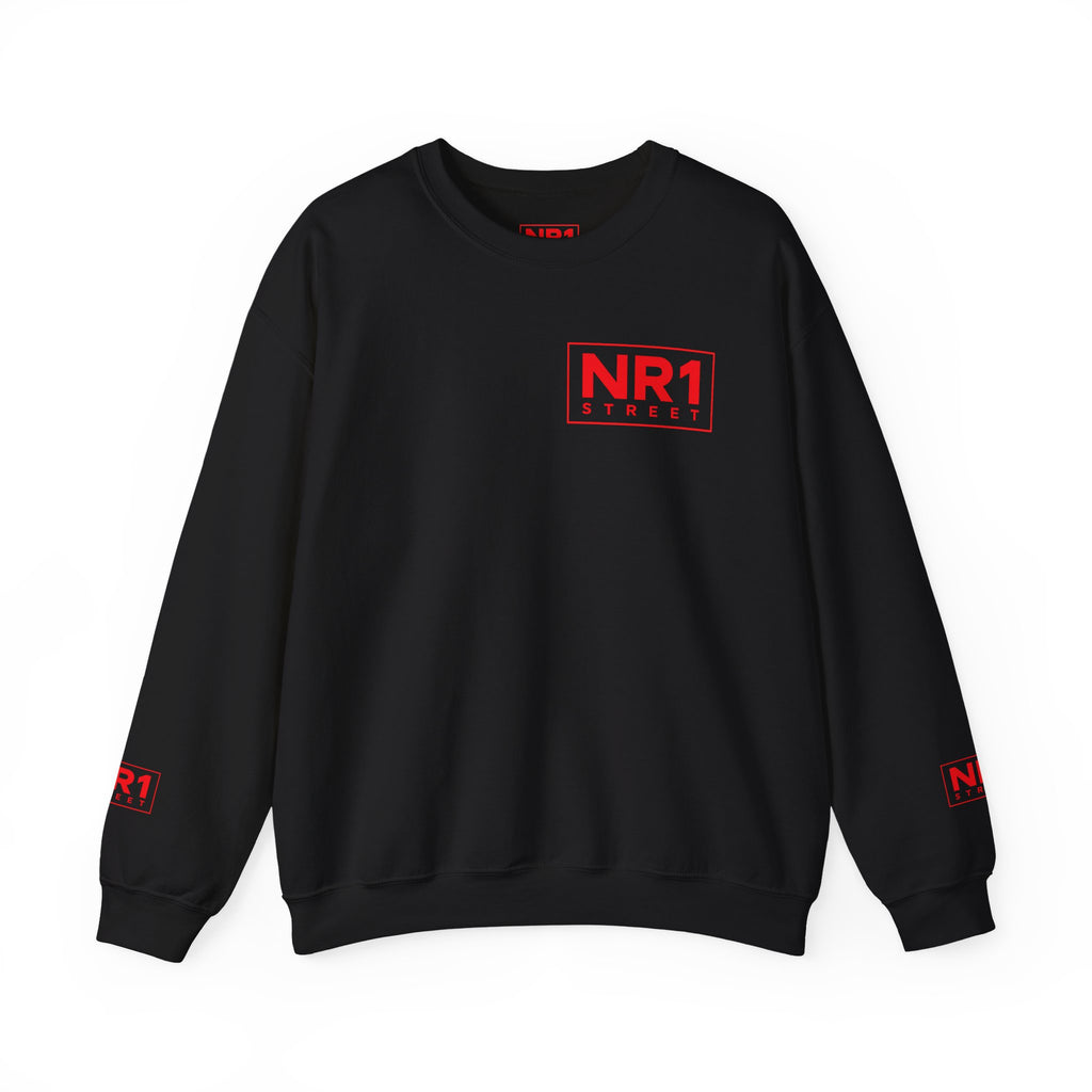 NR1 Street Logo Crewneck Sweatshirt | (Collection 2026) Drop #1 Unisex Sweatshirt #1
