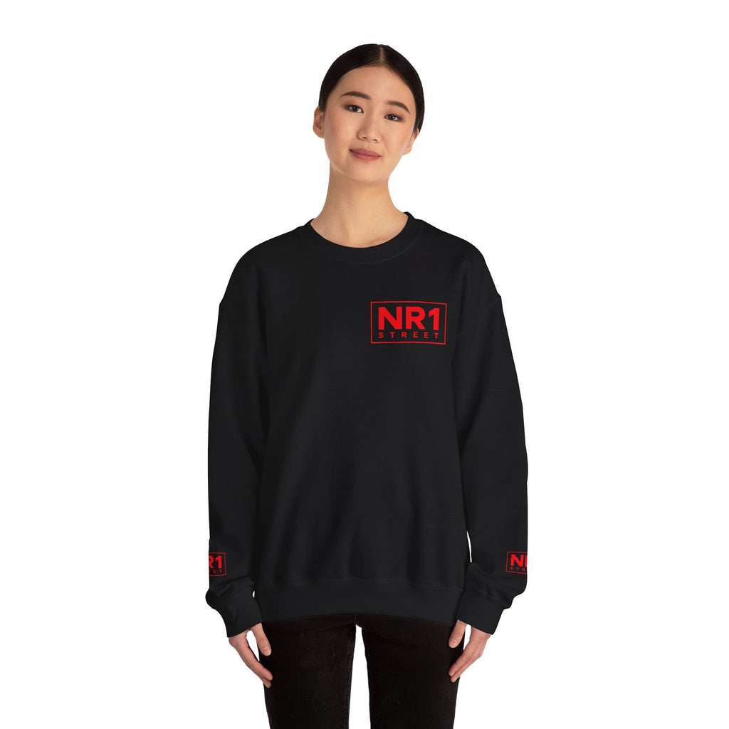 NR1 Street Logo Crewneck Sweatshirt | (Collection 2026) Drop #1 Unisex Sweatshirt #1