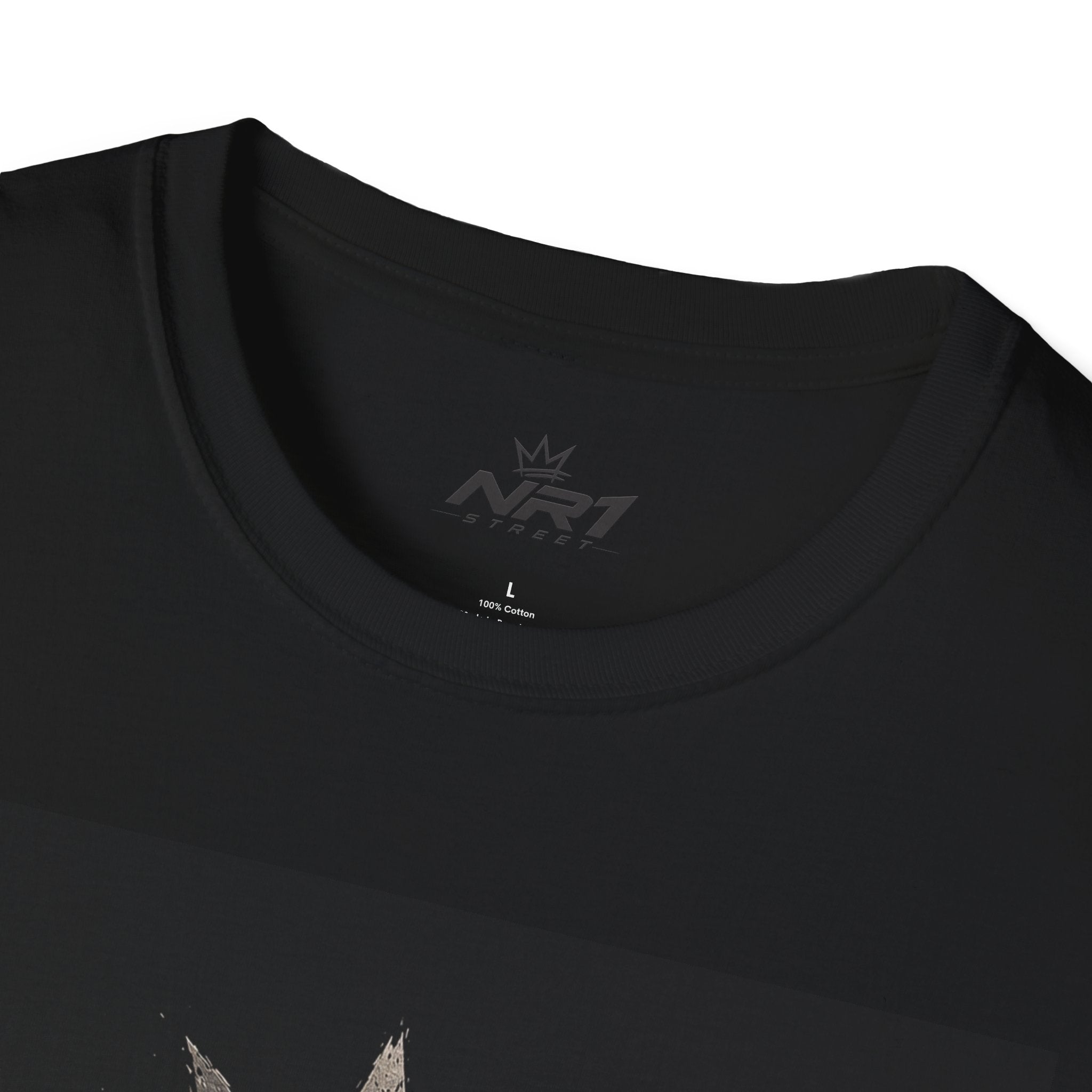NR1 Street Graffiti Crown T-Shirt | (Midnight Collection) Man T-Shirt #6