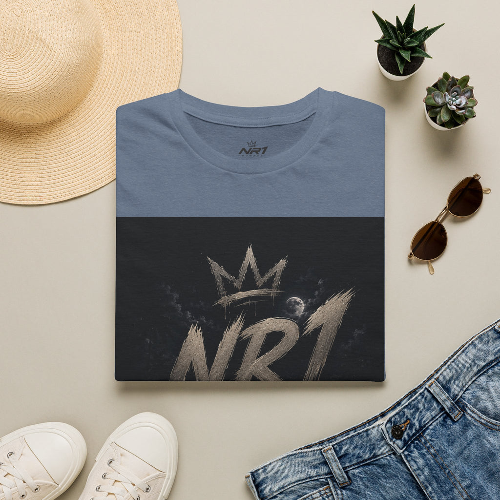 NR1 Street Graffiti Crown T-Shirt | (Midnight Collection) Man T-Shirt #6