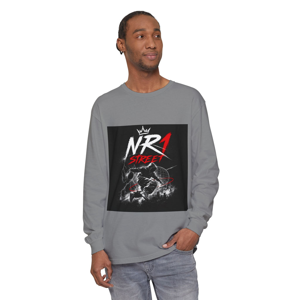 NR1 Street Graphic Long Sleeve T-Shirt | (Collection 2026) Drop #1 Man Long Sleeve T-Shirt #1