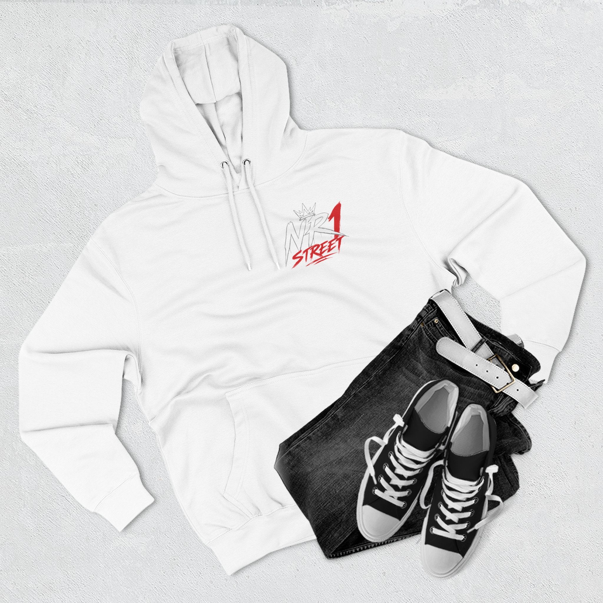 Street 1 Logo Floral Illustration Hoodie | (Collection 2026) Drop #1 Unisex Hoodie #1