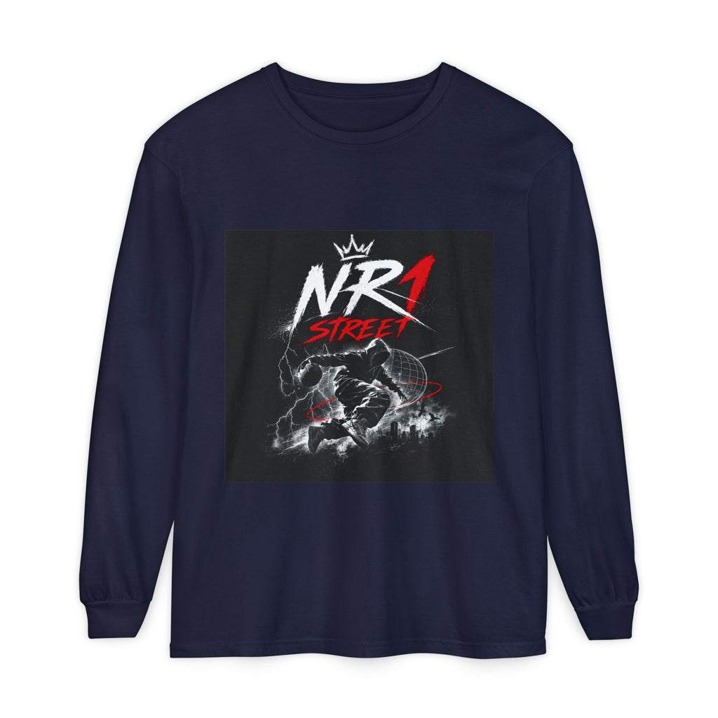 NR1 Street Graphic Long Sleeve T-Shirt | (Collection 2026) Drop #1 Man Long Sleeve T-Shirt #1
