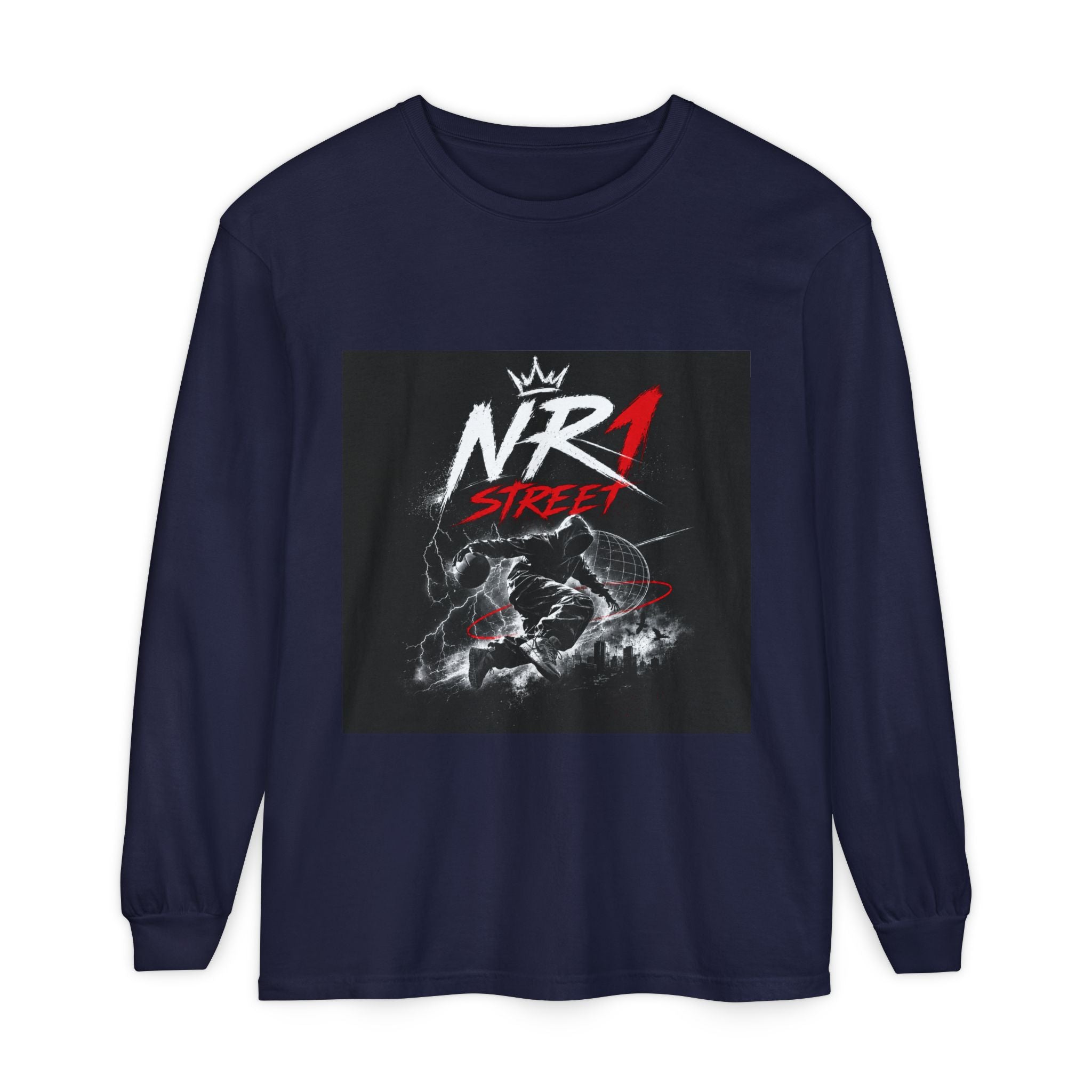 NR1 Street Graphic Long Sleeve T-Shirt | (Collection 2026) Drop #1 Man Long Sleeve T-Shirt #1